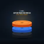 Set de Pads 150 mm x3