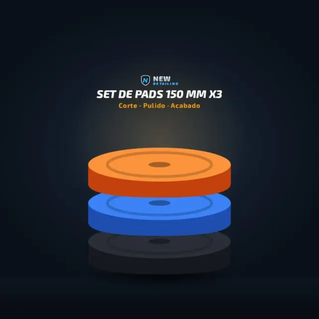 Set de Pads 150 mm x3